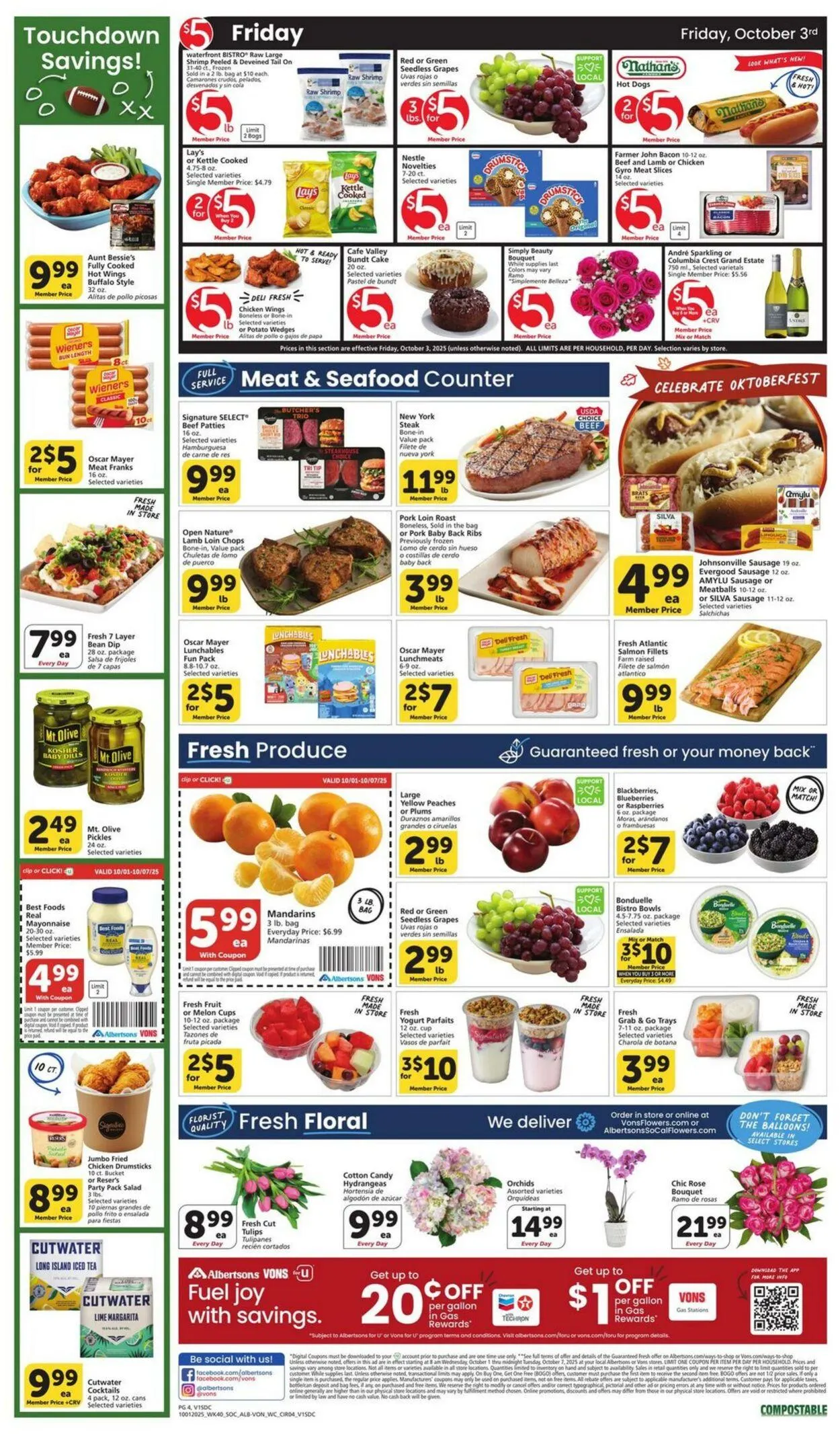 Weekly ad Vons Current weekly ad from October 1 to October 7 2025 - Page 3