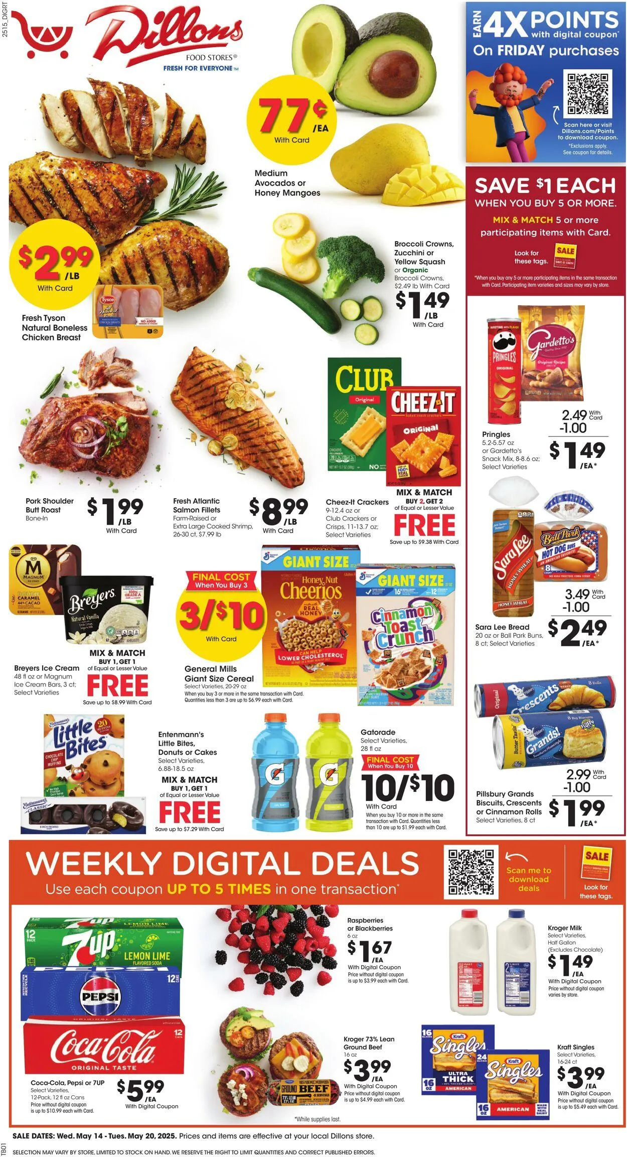 Weekly ad Dillons from May 14 to May 21 2025 - Page 1