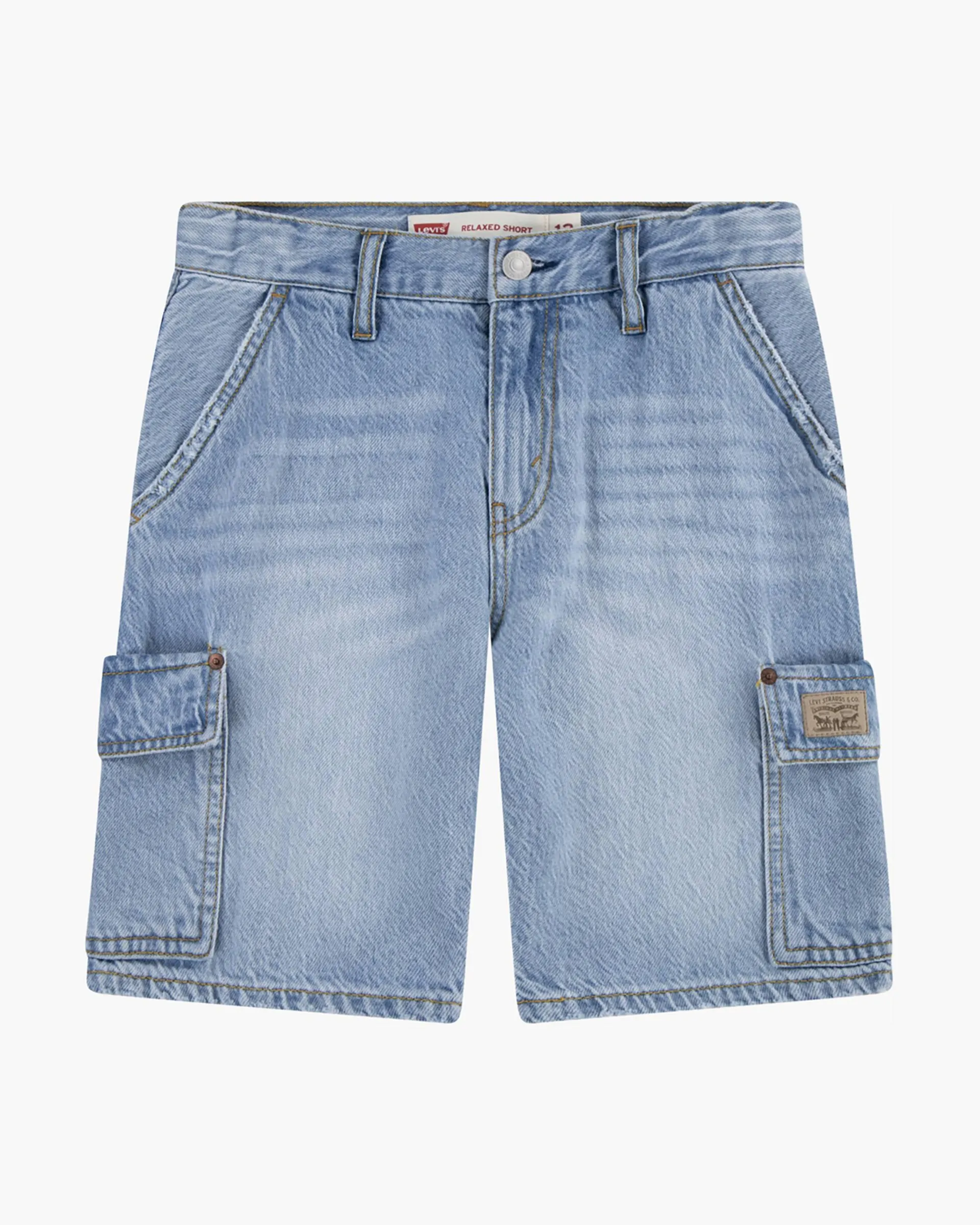 Denim Cargo Shorts Toddler Boys 2t-4t