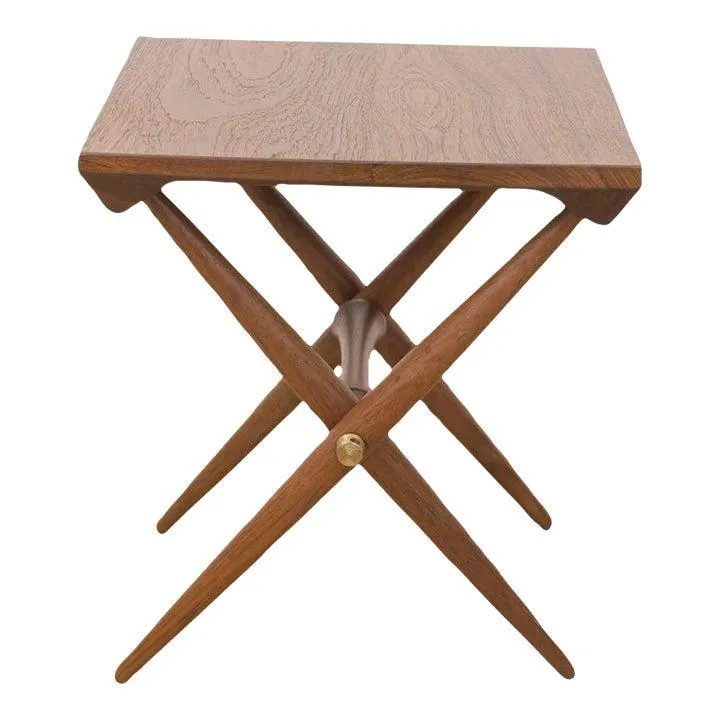 Vintage Jens Quistgaard Teak Side Table – Danish Mid-Century Design (1960s)