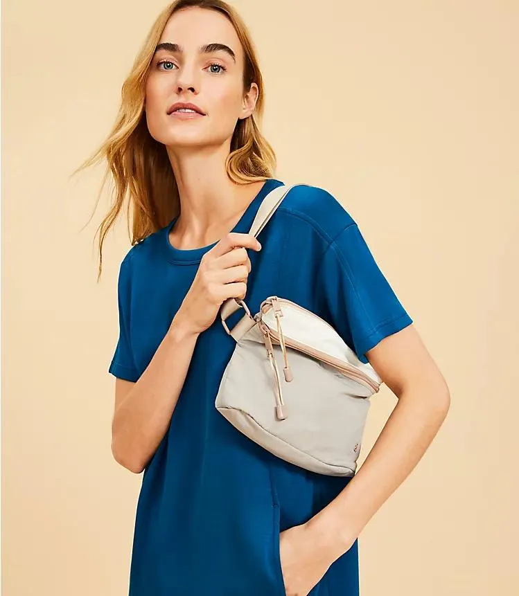 Lou & Grey Seamed Scubasoft Pocket Dress