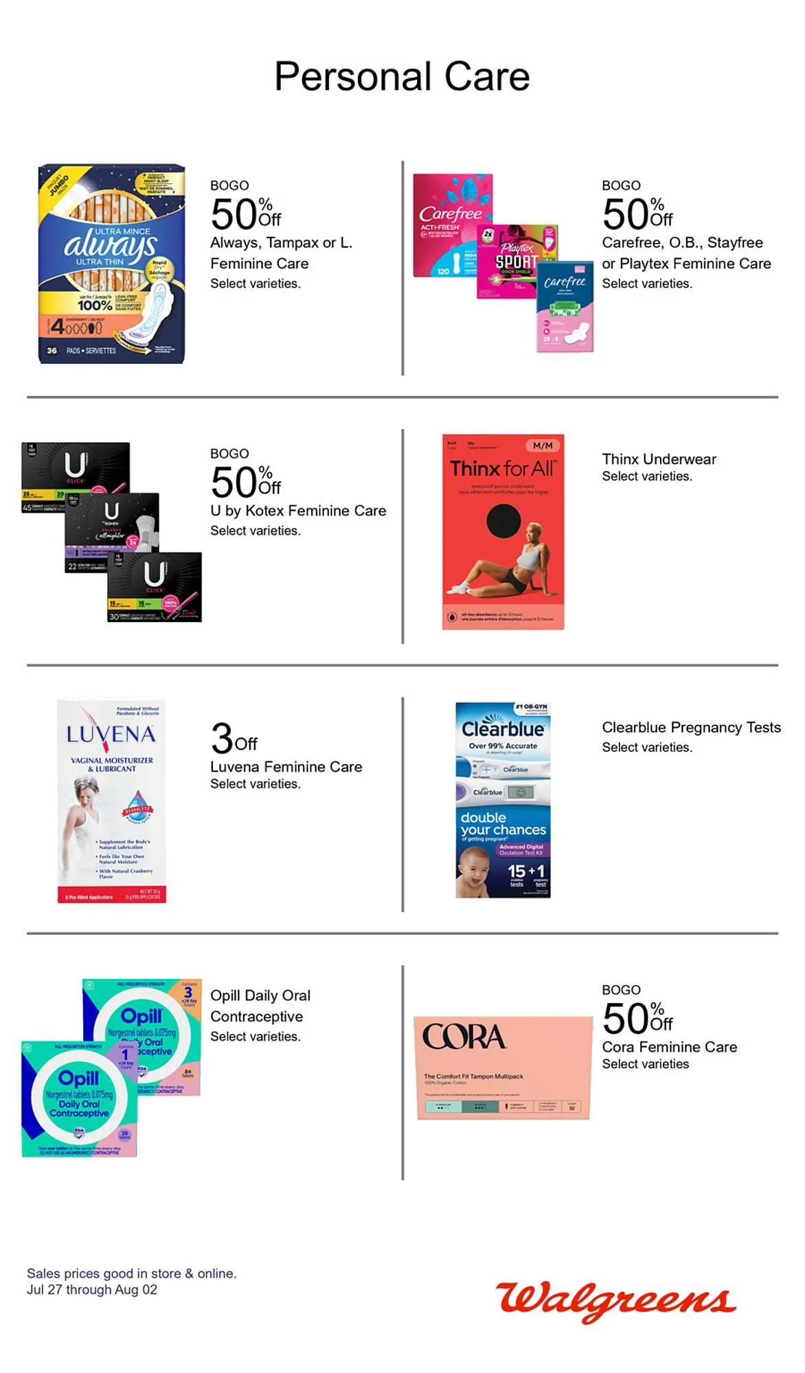 Weekly ad Walgreens Weekly Ad from July 27 to August 2 2025 - Page 26