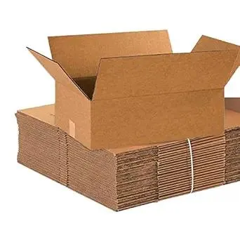 BOX USA Shipping Boxes Flat 18"L x 12"W x 6"H, 25-Pack | Corrugated Cardboard Box for Packing, Moving and Storage