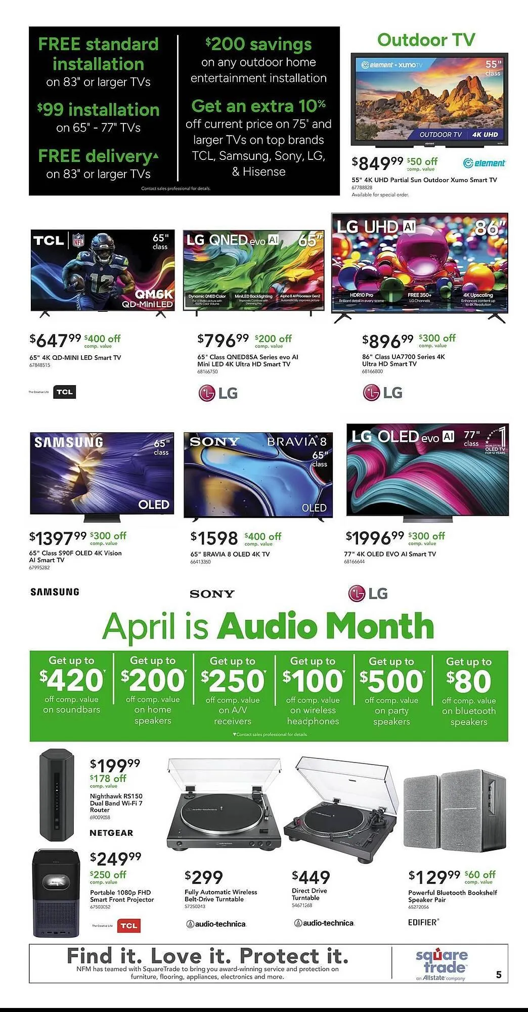 Weekly ad Nebraska Furniture Mart weekly ad from April 22 to April 28 2026 - Page 5