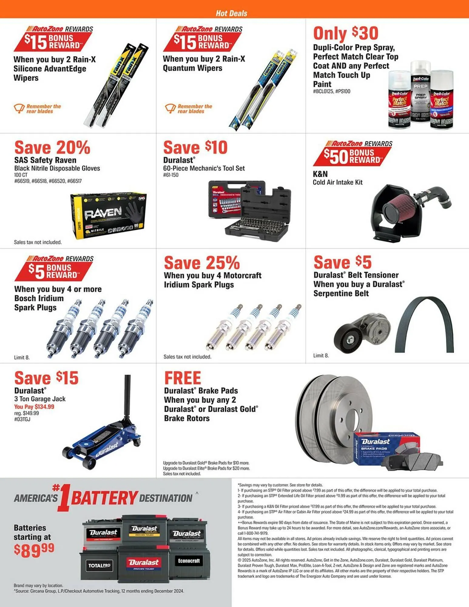 Weekly ad AutoZone Weekly Ad from August 26 to September 22 2025 - Page 5