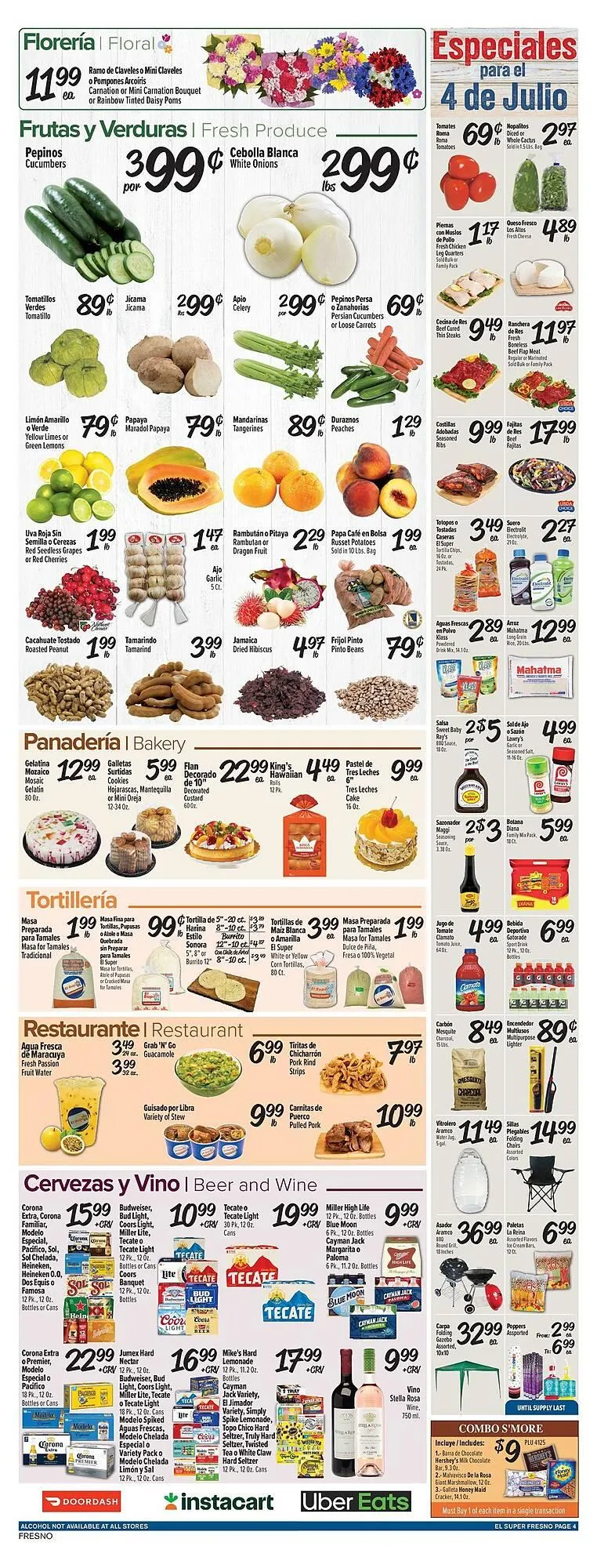 Weekly ad El Super Weekly Ad from July 2 to July 8 2025 - Page 4