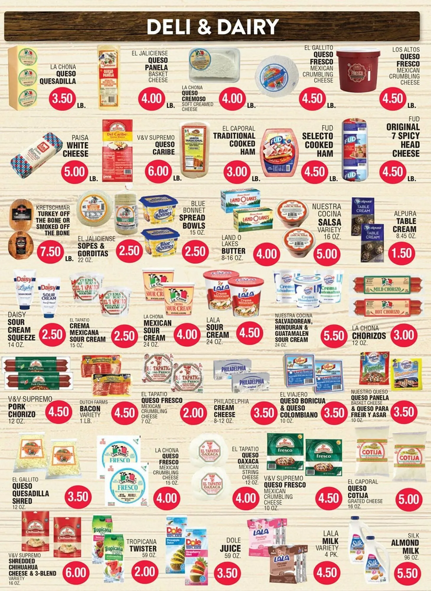 Catálogo de Carnicerias Jimenez Weekly Ad 5 de junio al 11 de junio 2025 - Página 1