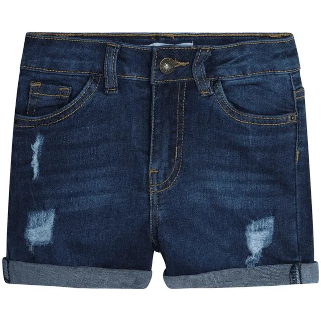 Steve Madden Girls' Shorts - Stretch Denim Jean Shorts - 5 Pocket Jean Shorts for Girls (4-16)