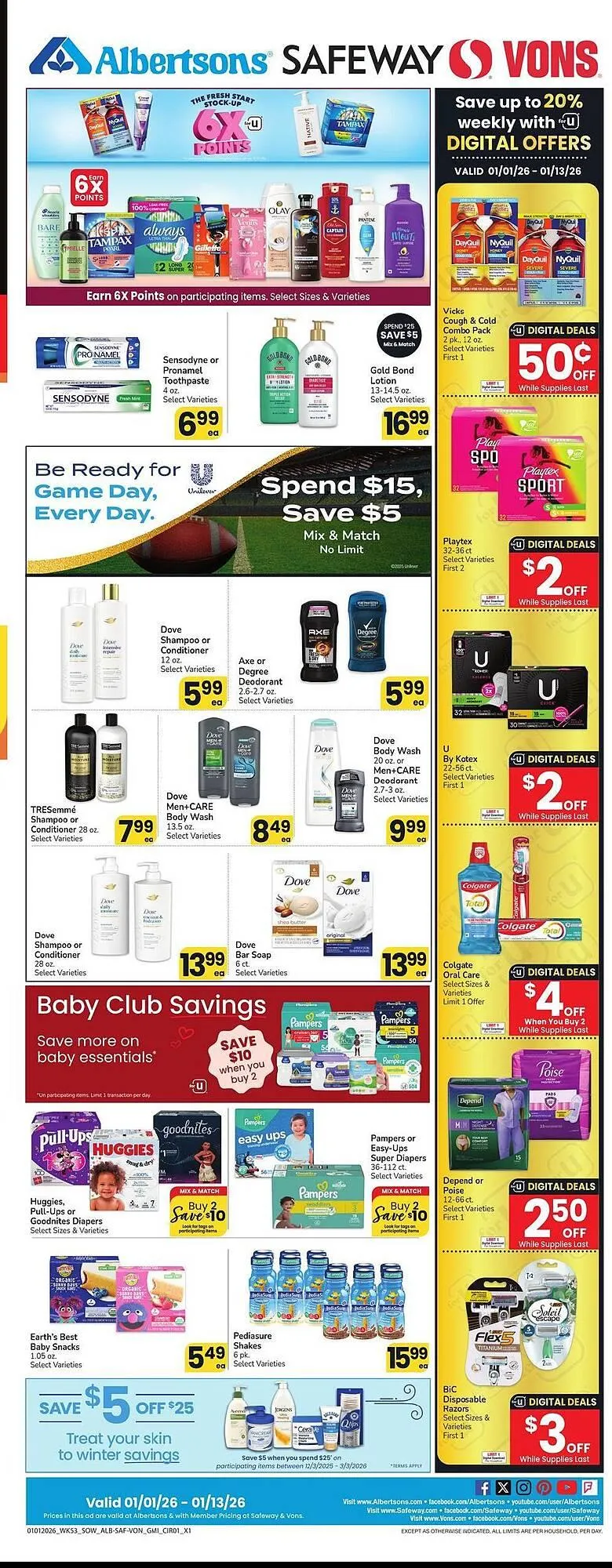 Weekly ad Safeway weekly ad from January 1 to January 6 2026 - Page 6