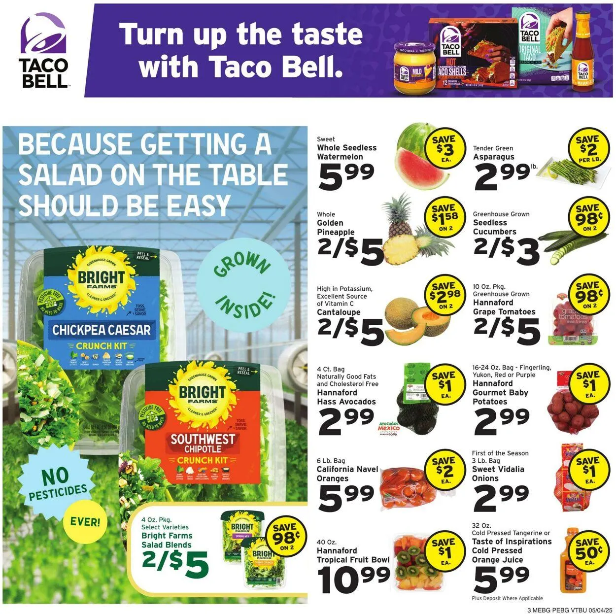 Weekly ad Hannaford Current weekly ad from May 4 to May 10 2025 - Page 3