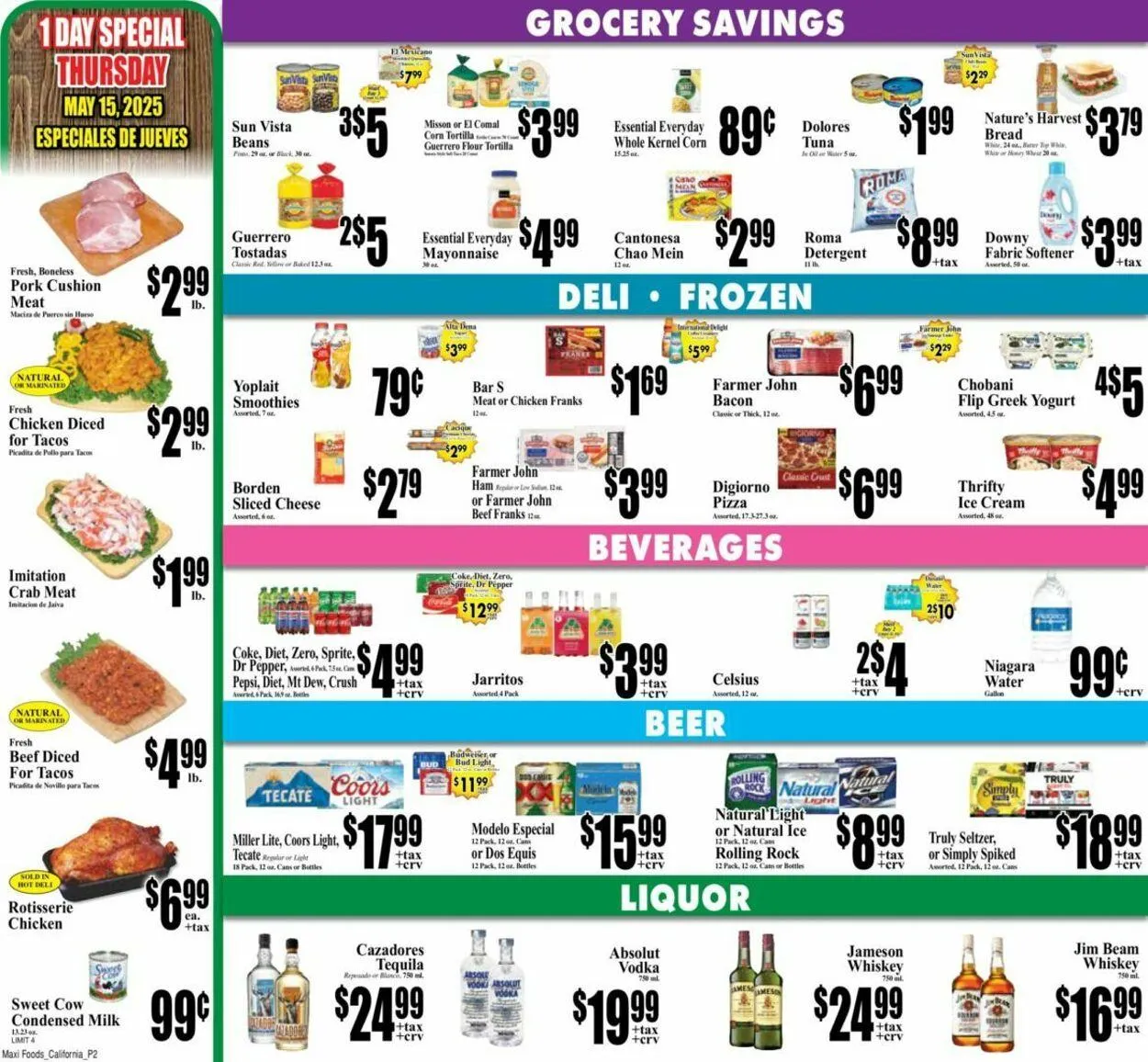 Weekly ad Maxi Foods Current weekly ad from May 14 to May 20 2025 - Page 2