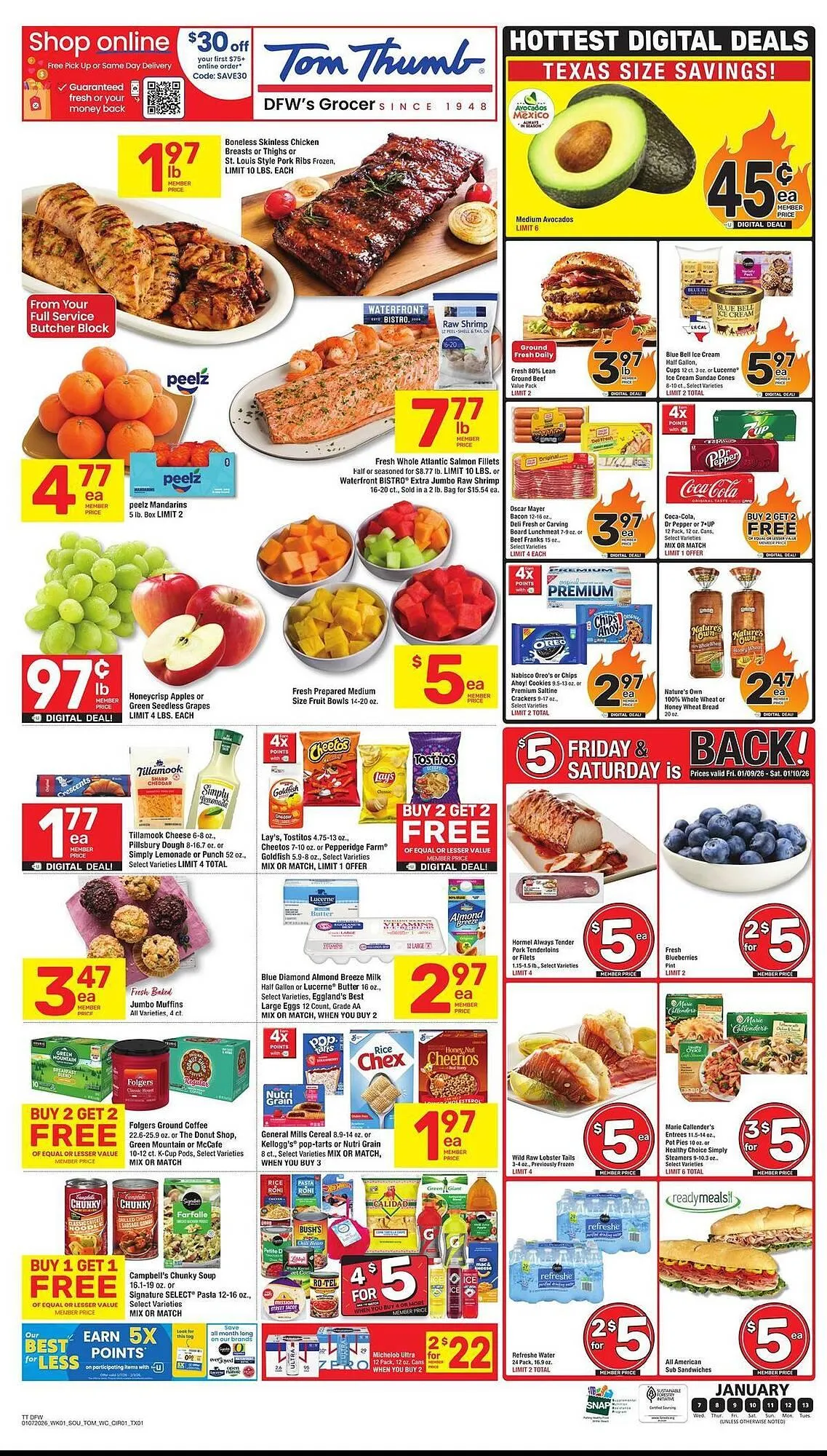 Weekly ad Tom Thumb weekly ad from January 7 to January 13 2026 - Page 3
