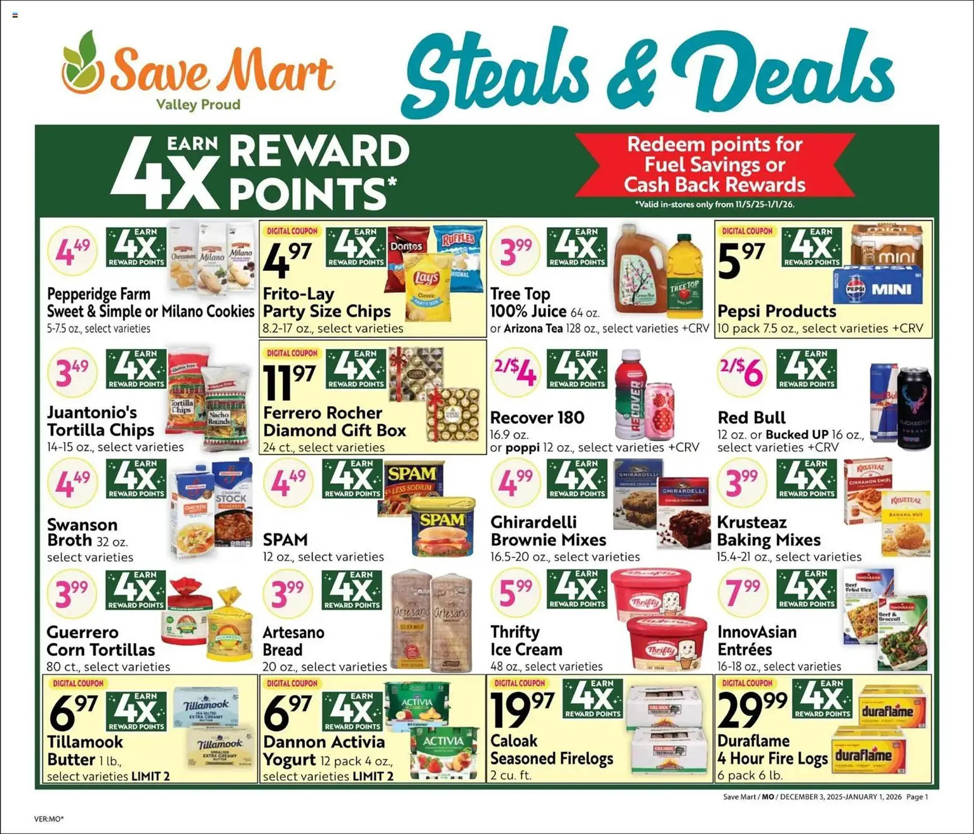 Weekly ad Save Mart weekly ad from November 5 to January 1 2026 - Page 1