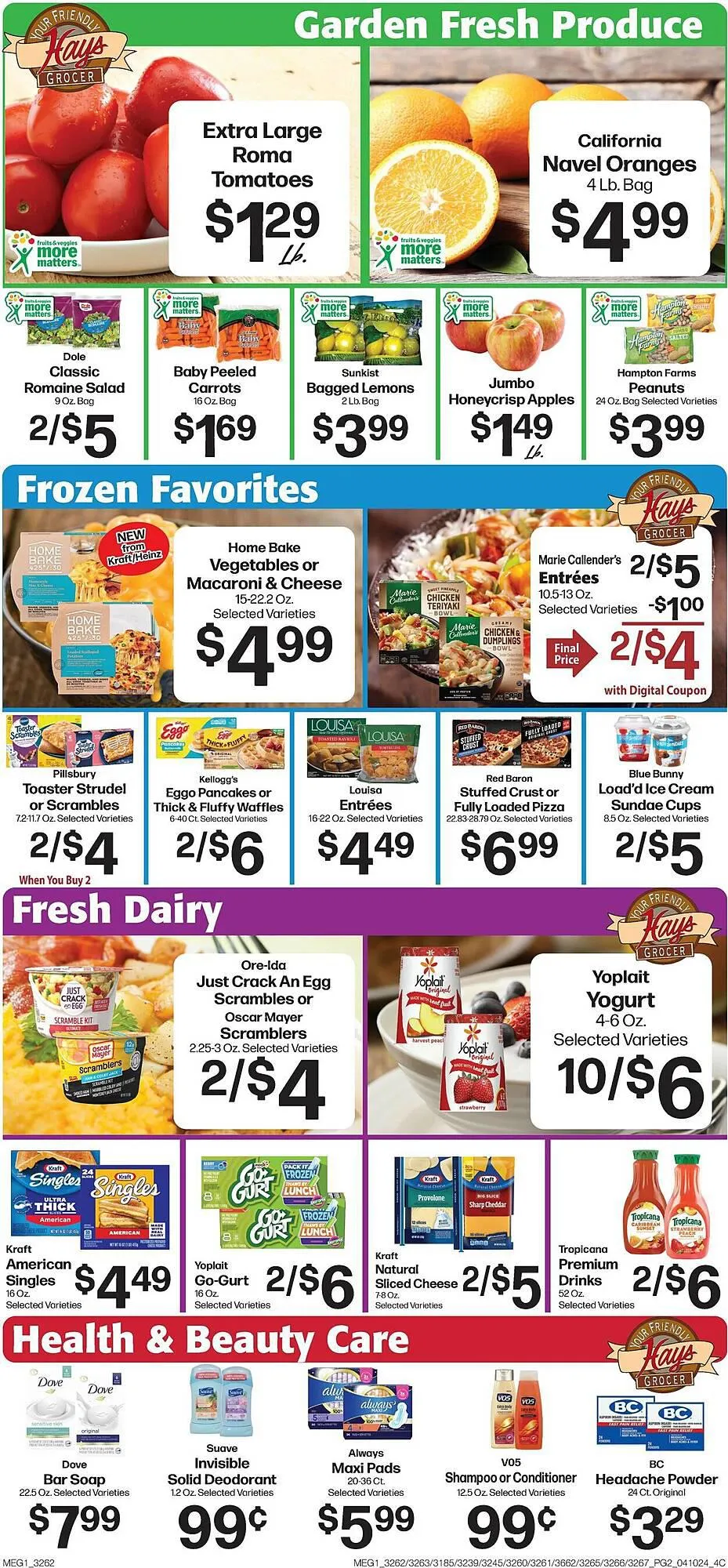 Weekly ad Hays Supermarket Weekly Ad from April 10 to April 16 2024 - Page 4