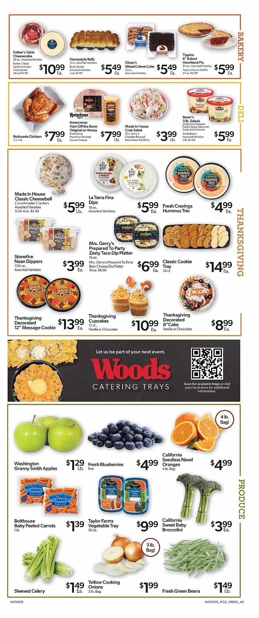 Weekly ad Woods Supermarket weekly ad from November 19 to December 2 2025 - Page 3