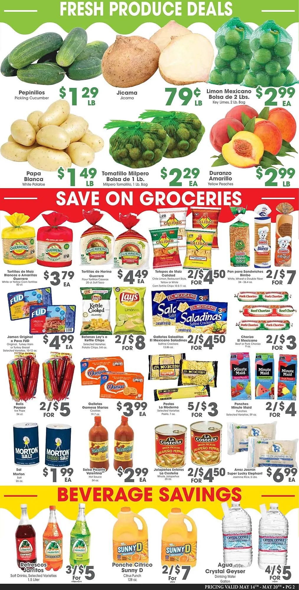 Catálogo de Arteagas Food Center Weekly Ad 14 de mayo al 20 de mayo 2025 - Página 2