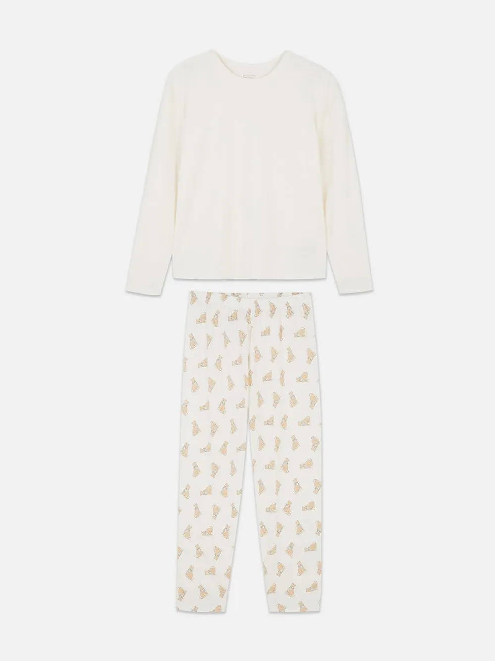 Schlafanzug mit bedruckter Hose