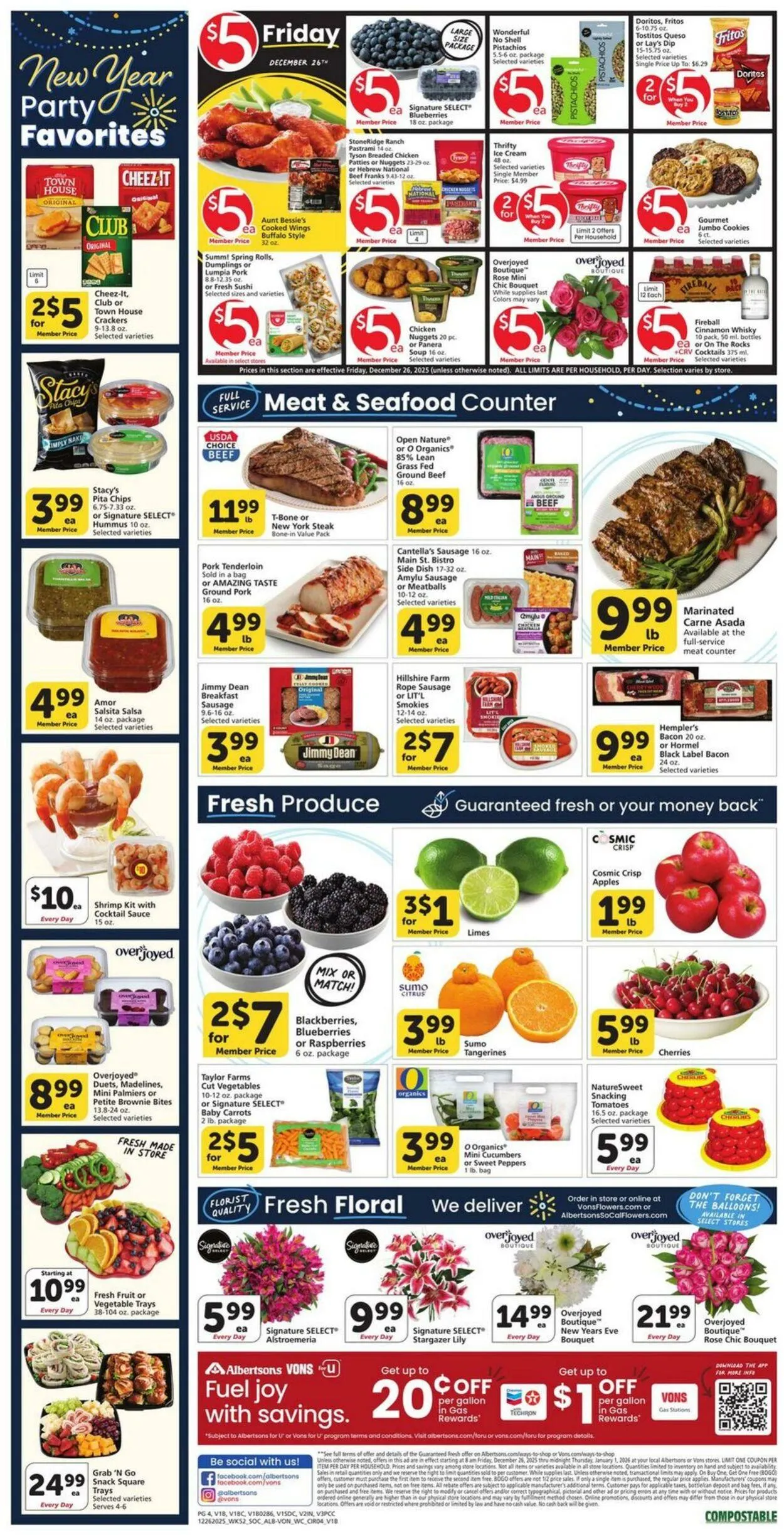 Weekly ad Vons Current weekly ad from December 26 to January 1 2026 - Page 4