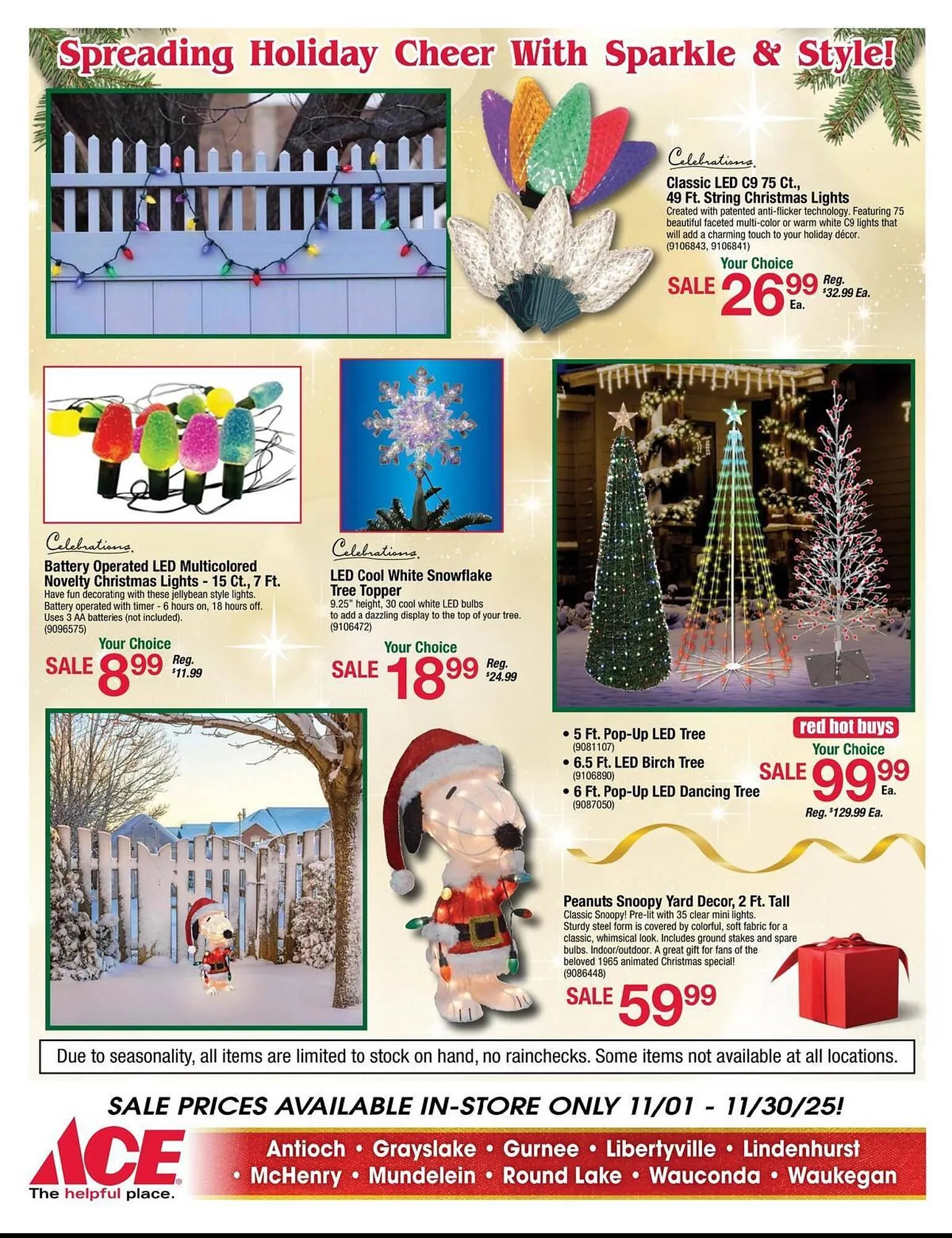 Weekly ad Ace Hardware flyer from November 1 to November 30 2025 - Page 8