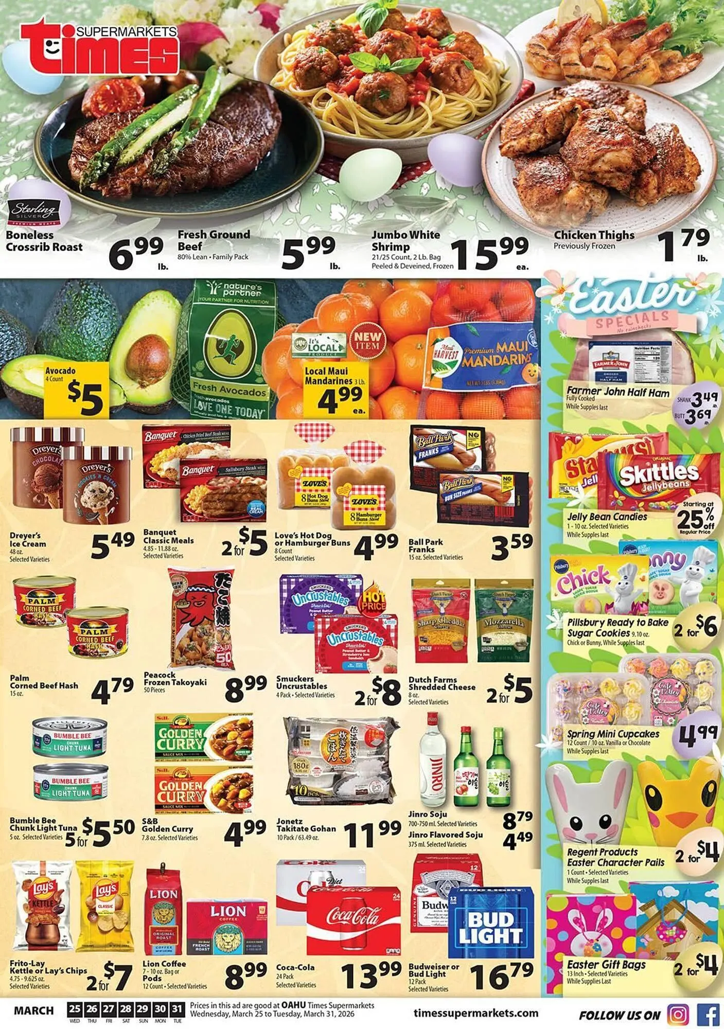 Weekly ad Times Supermarkets weekly ad from March 25 to March 31 2026 - Page 1