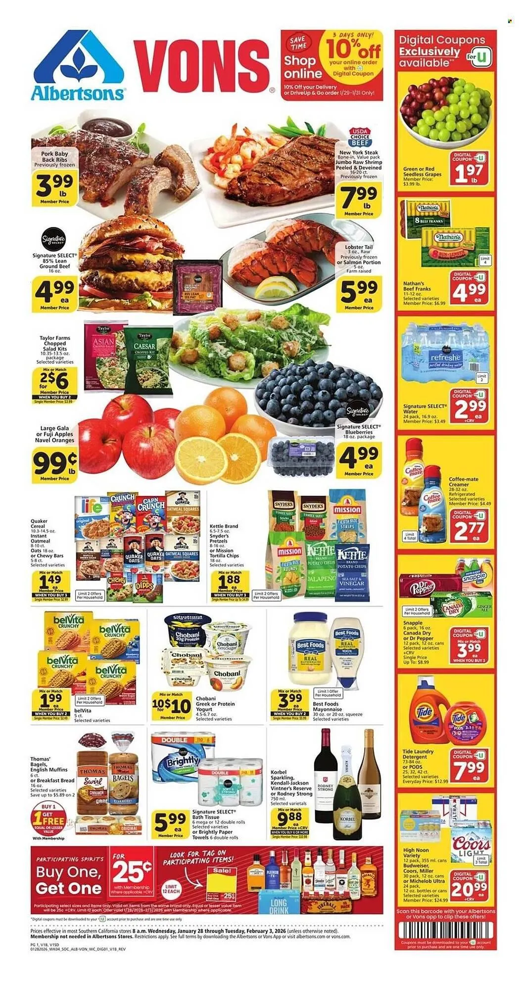 Albertsons weekly ad - 1