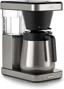 OXO Brew 8-Cup Coffee Maker - Single-Serve & Carafe, Thermal Stainless Steel, SCA Certified