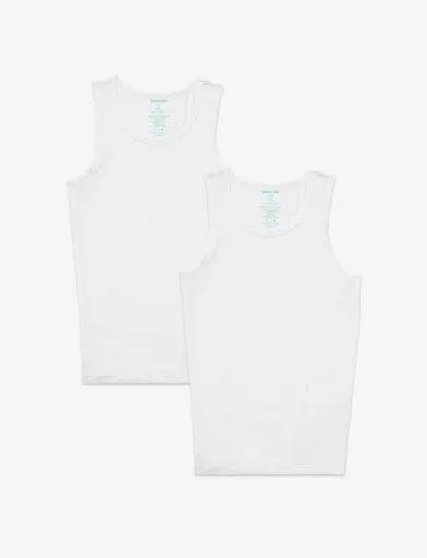 Men's Second Skin Tank Top Stay-Tucked 2-Pack