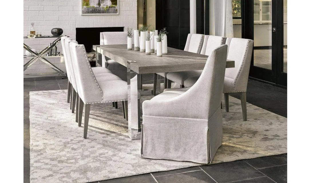 Universal Furniture Modern Desmond Brown Extendable Dining Room Set