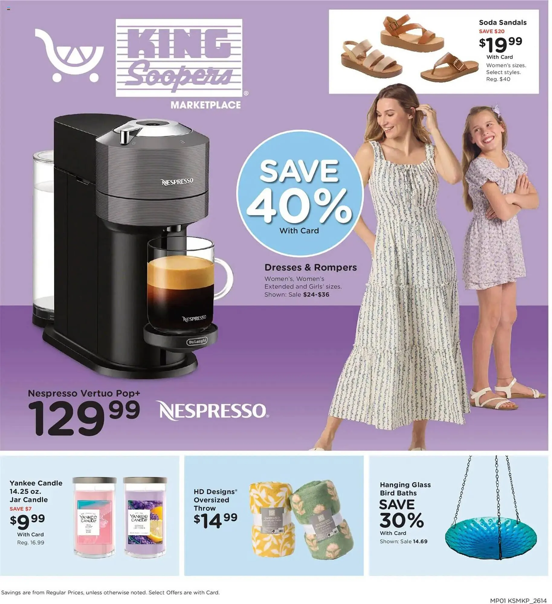 Weekly promotion King Soopers weekly ad spanning from May 6 to May 13 2026 - Page 1 for Catalogue 365