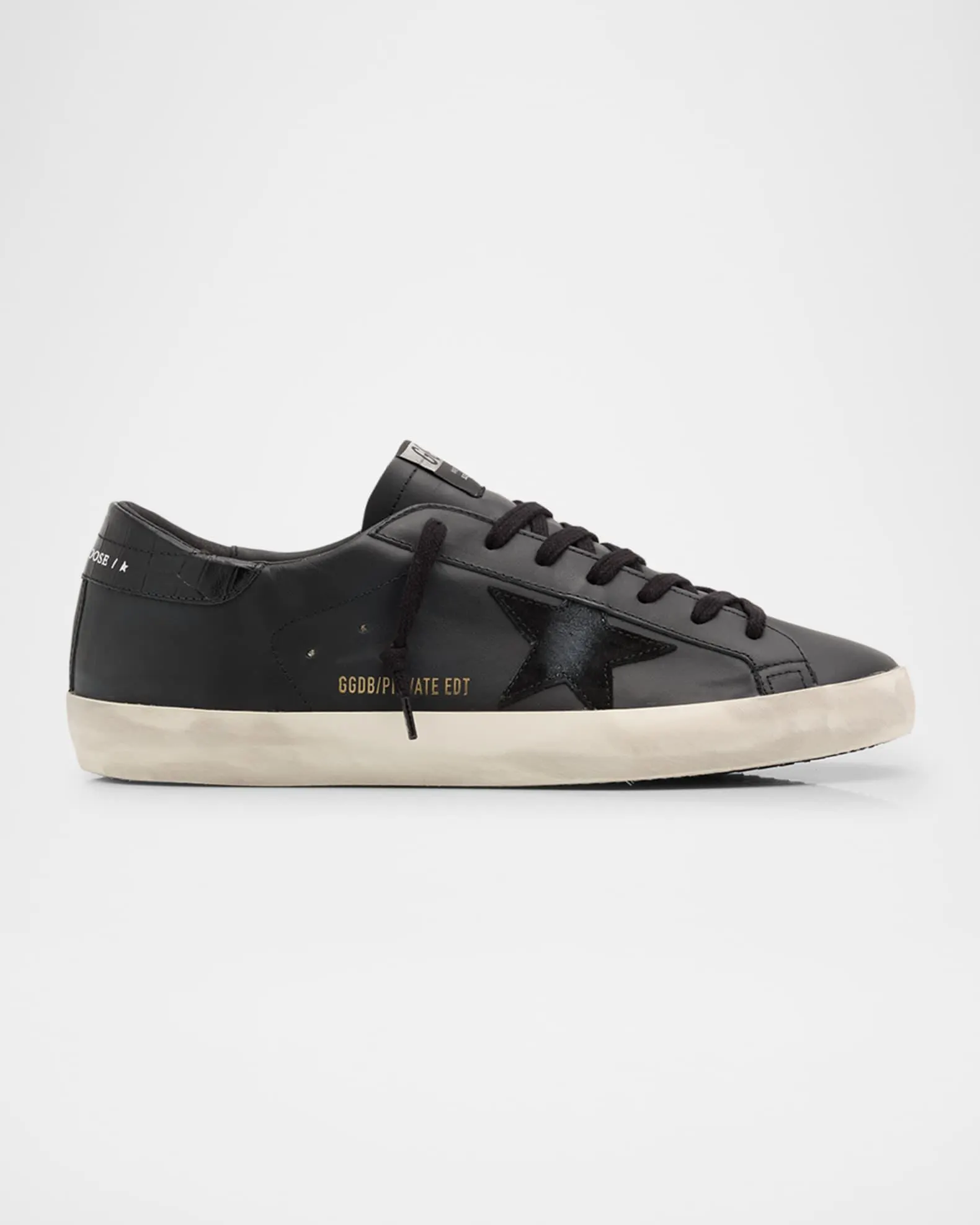 Men's Super-Star Low-Top Leather Sneakers