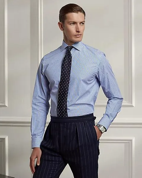 Bengal-Stripe Poplin Shirt