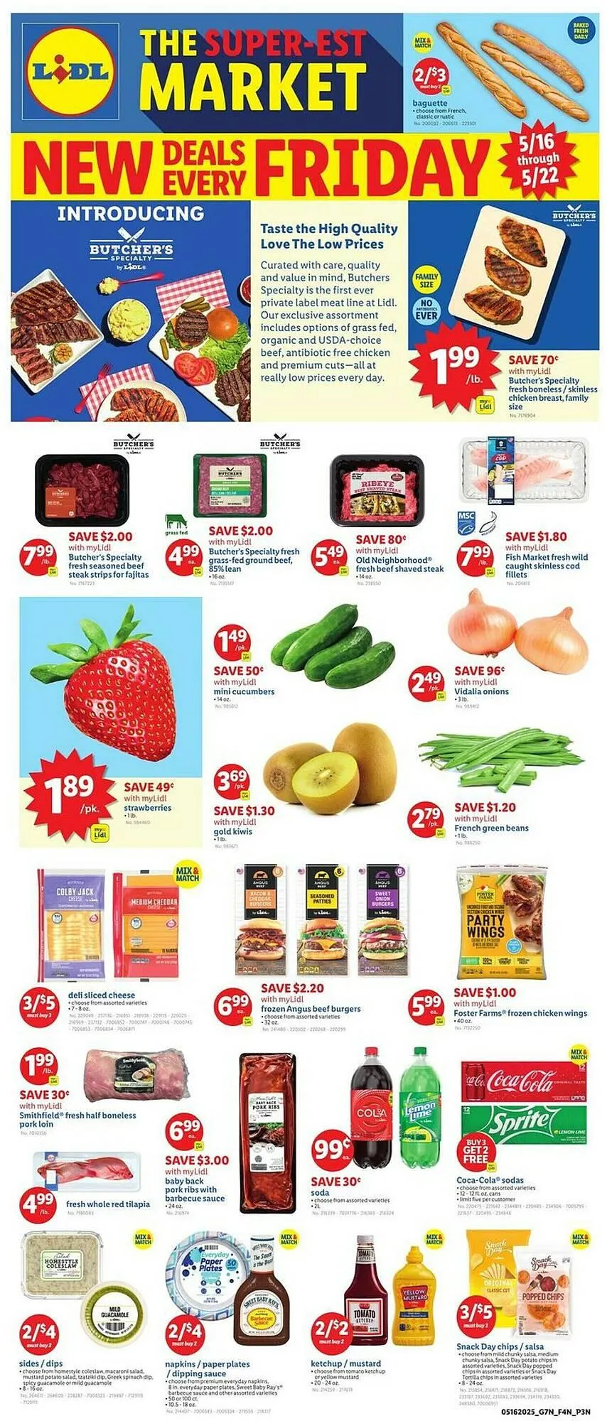 Weekly ad Lidl Weekly Ad from May 16 to May 22 2025 - Page 1