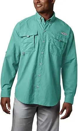 Columbia Men's Discontinued PFG Bahama II Long Sleeve Shirt