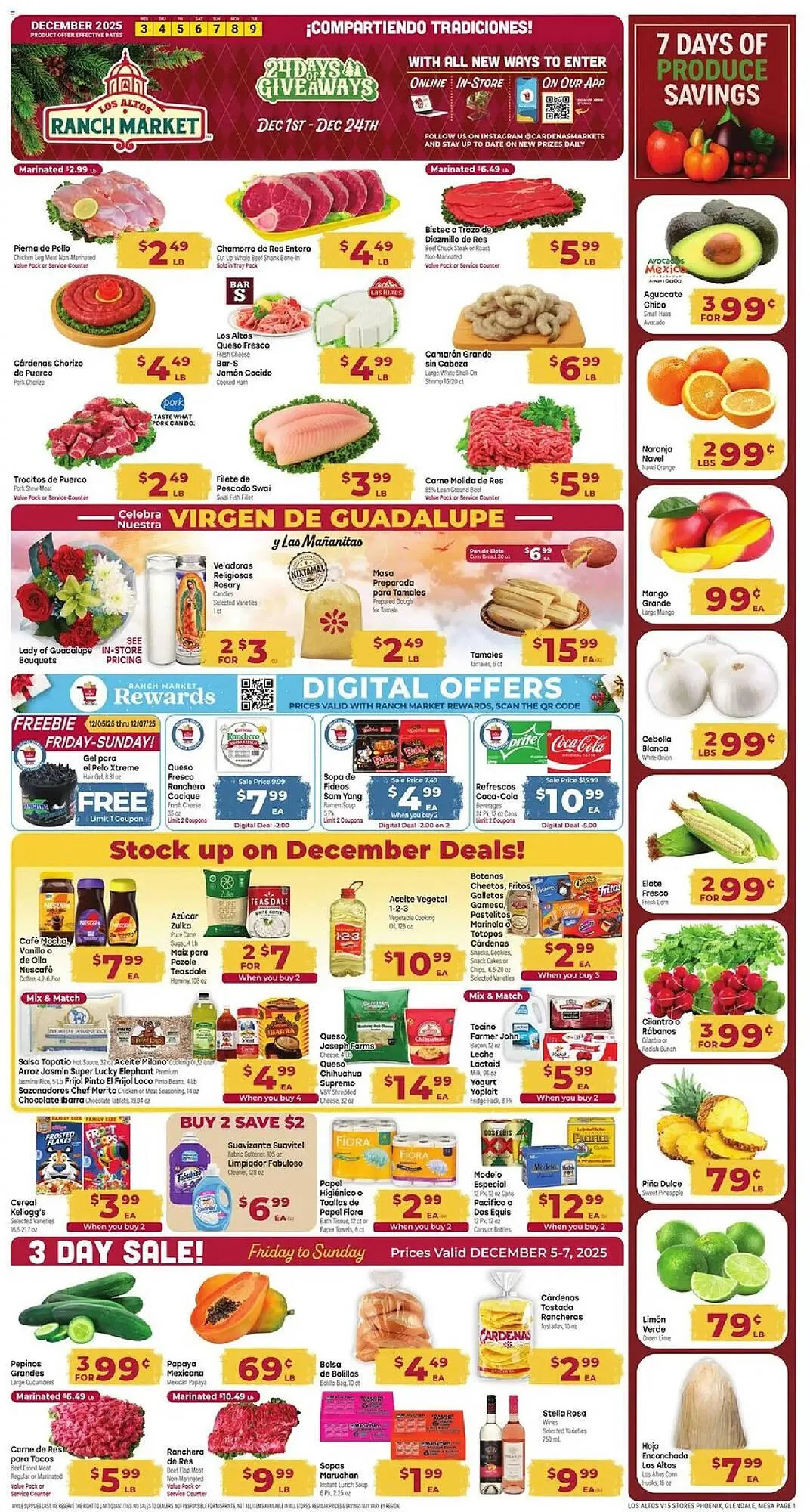 Weekly ad Cardenas weekly ad from December 3 to December 9 2025 - Page 1