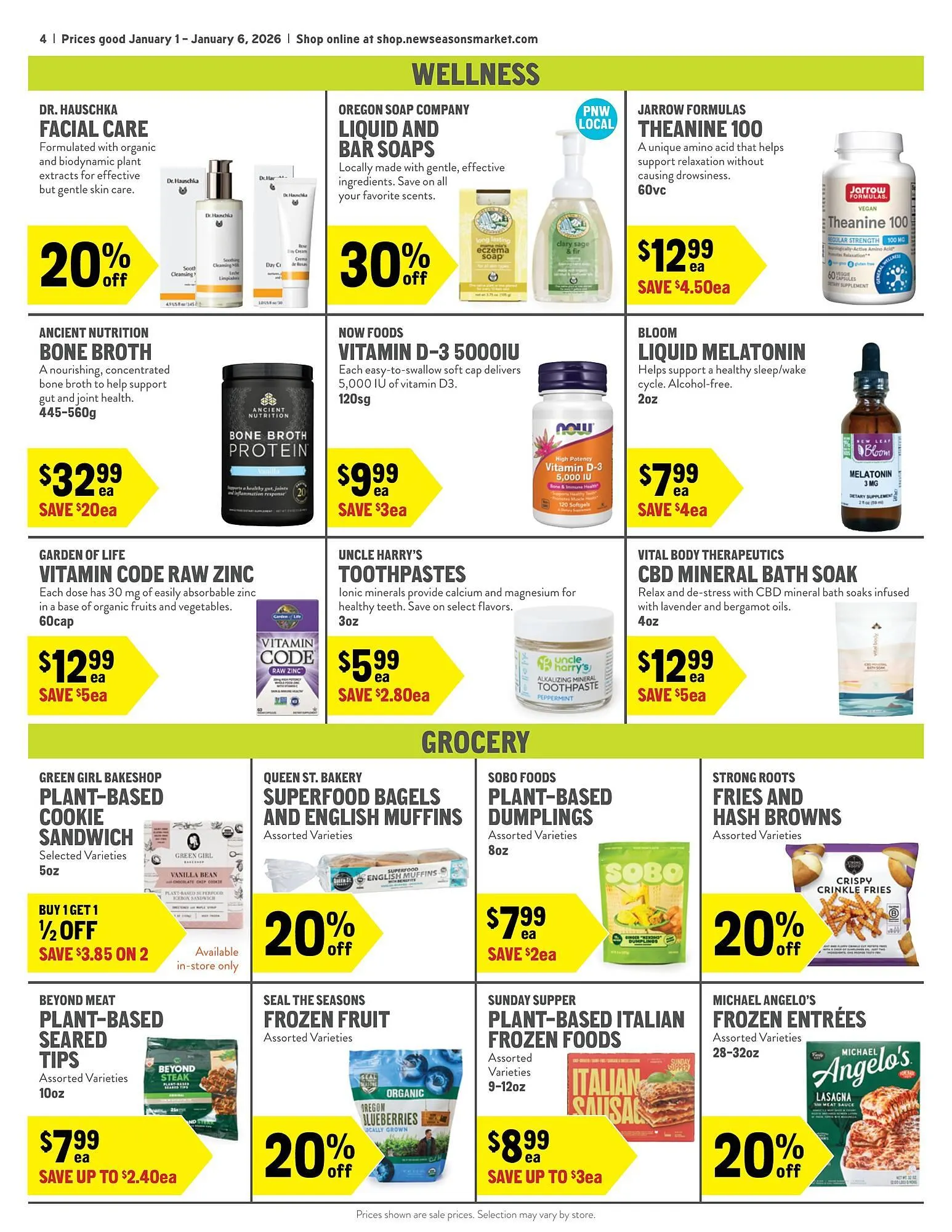 Weekly ad New Seasons Market weekly ad from January 1 to January 6 2026 - Page 4
