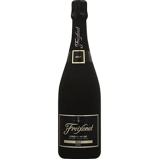 Freixenet Cordon Negro Brut Cava Sparkling White Wine 750 ml Bottle