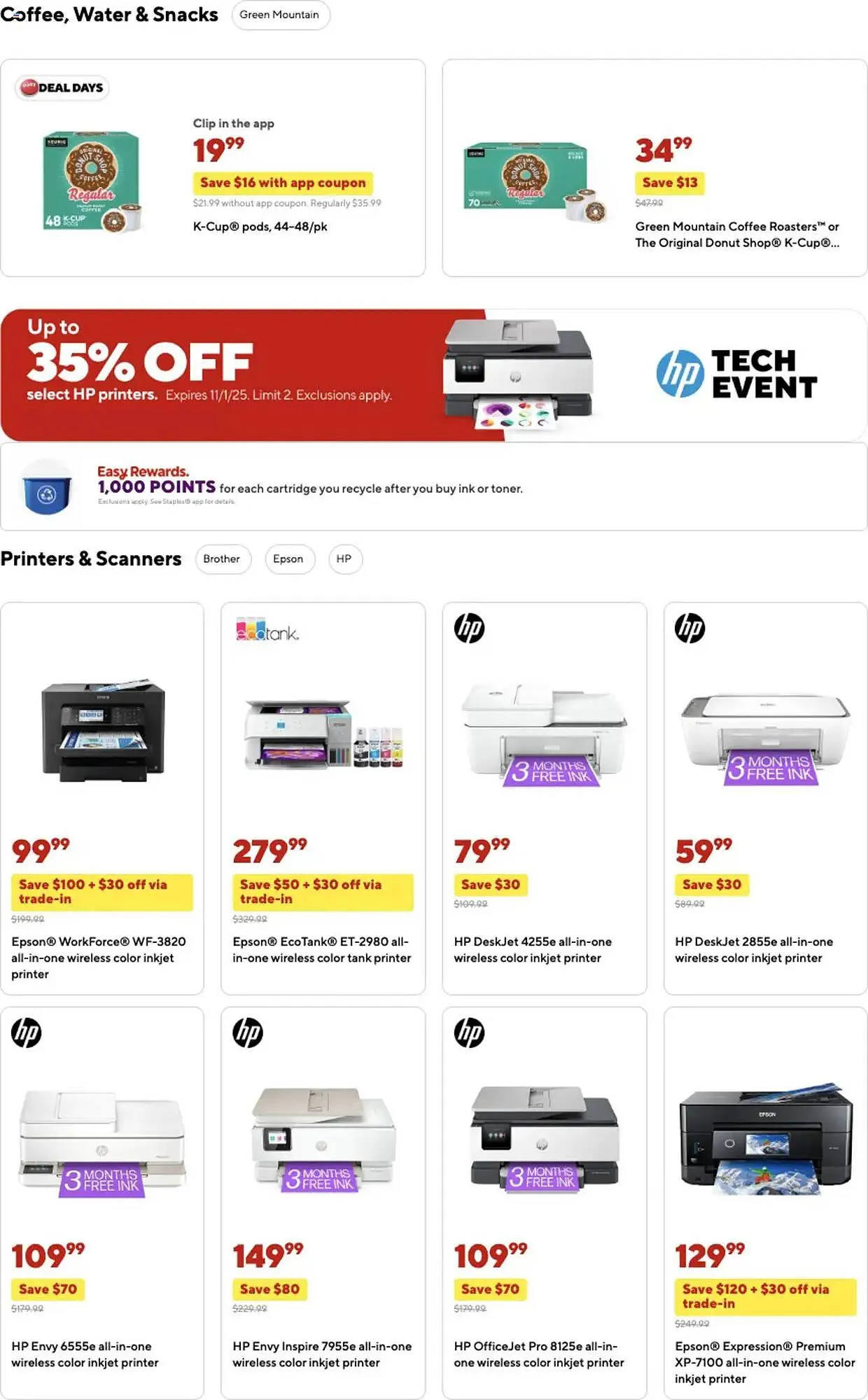 Weekly ad Staples weekly ad from October 5 to October 12 2025 - Page 9