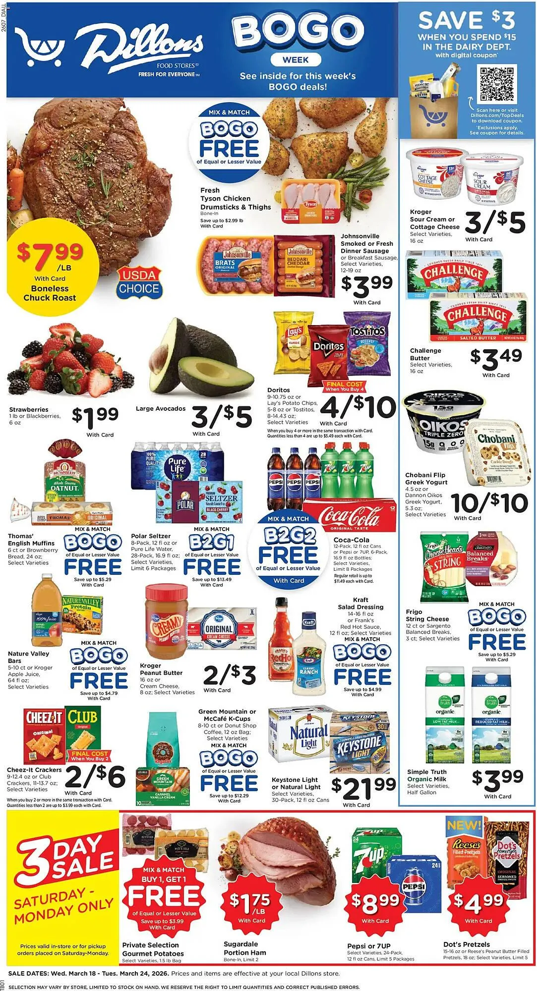 Dillons weekly ad - 1