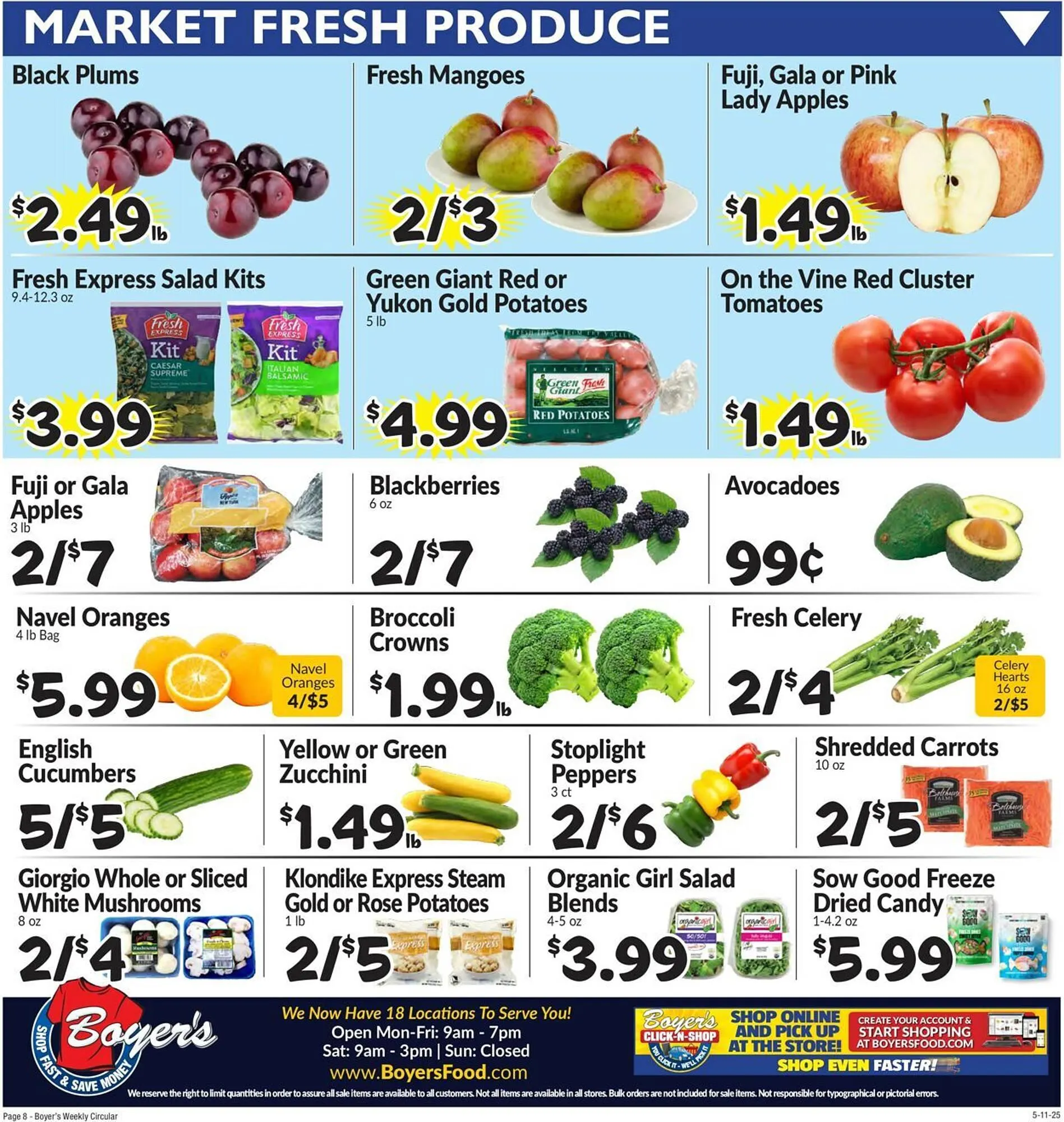 Weekly ad Boyer's Food Markets Weekly Ad from May 11 to May 17 2025 - Page 11