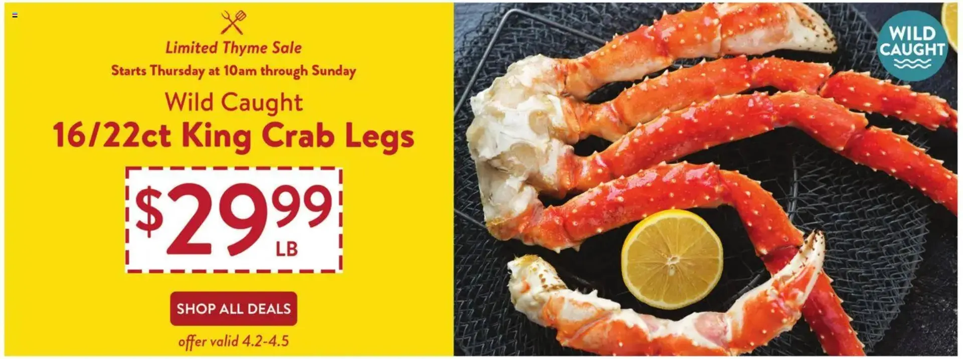 Weekly promotion Fresh Thyme weekly ad spanning from April 1 to April 8 2026 - Page 2 for Catalogue 365