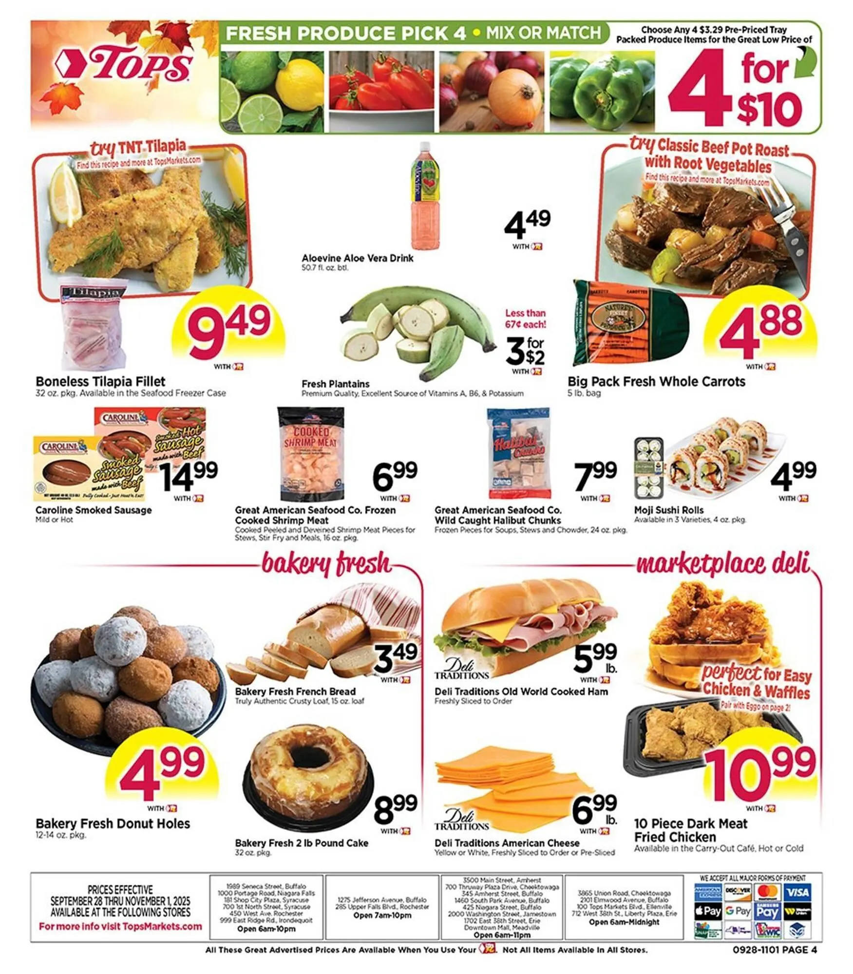 Weekly ad Tops weekly ad from September 28 to November 1 2025 - Page 4