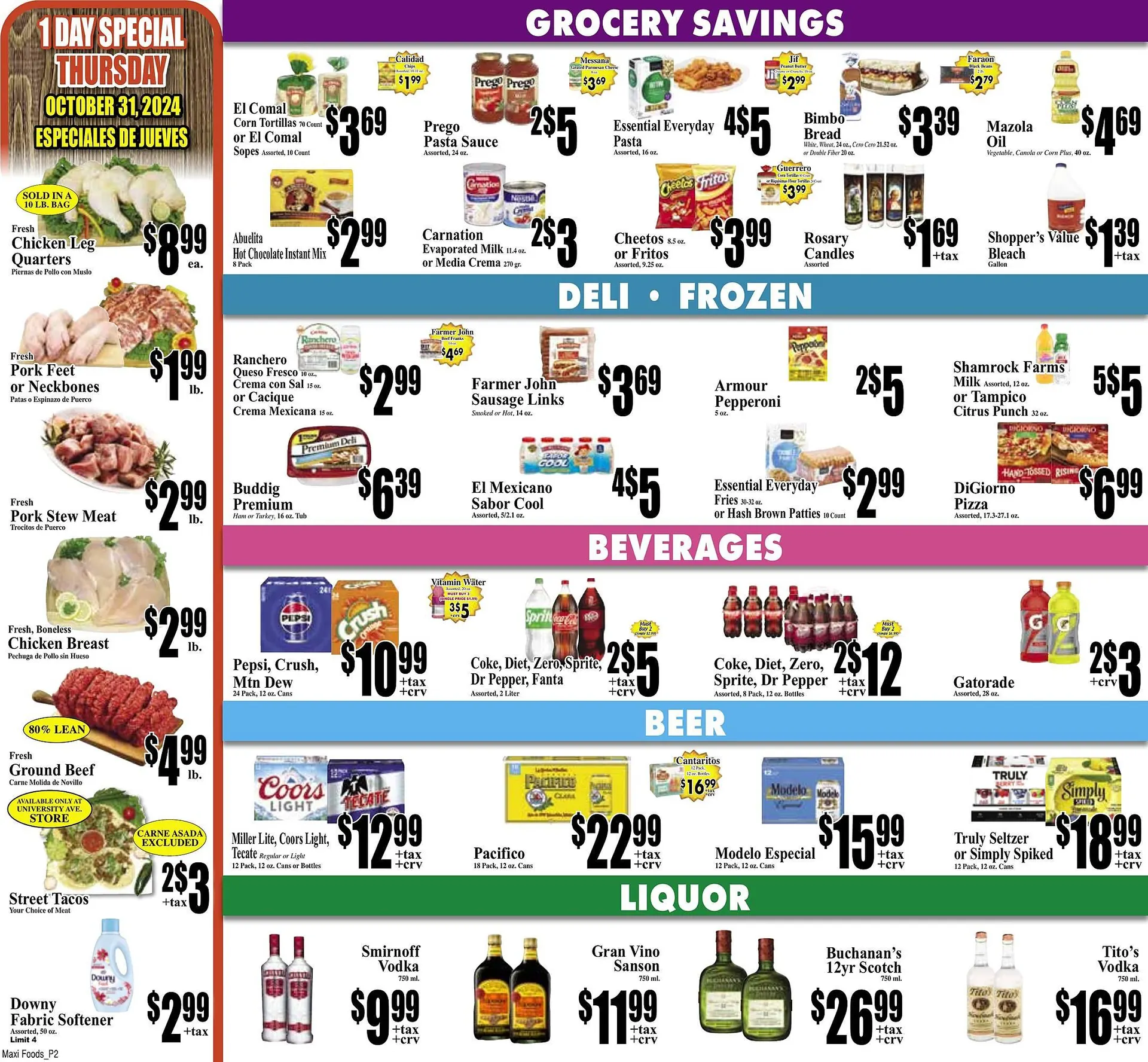 Weekly ad Maxi Foods Weekly Ad from October 30 to November 5 2024 - Page 2