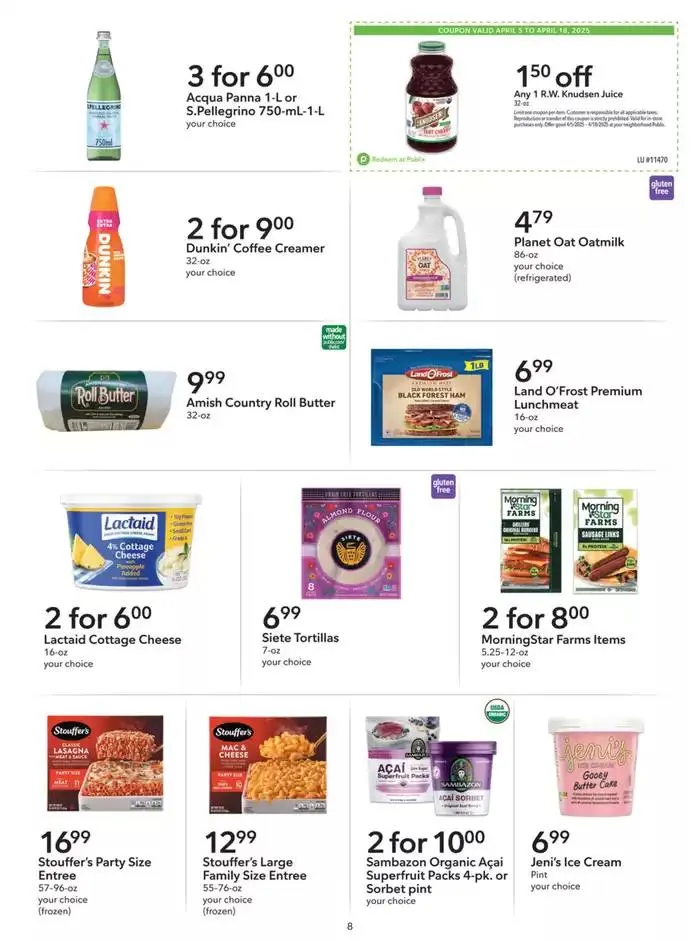 Weekly ad Publix Extra Savings from April 5 to April 18 2025 - Page 8
