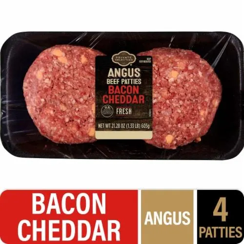 Private Selection® Bacon Cheddar Angus Beef Patties