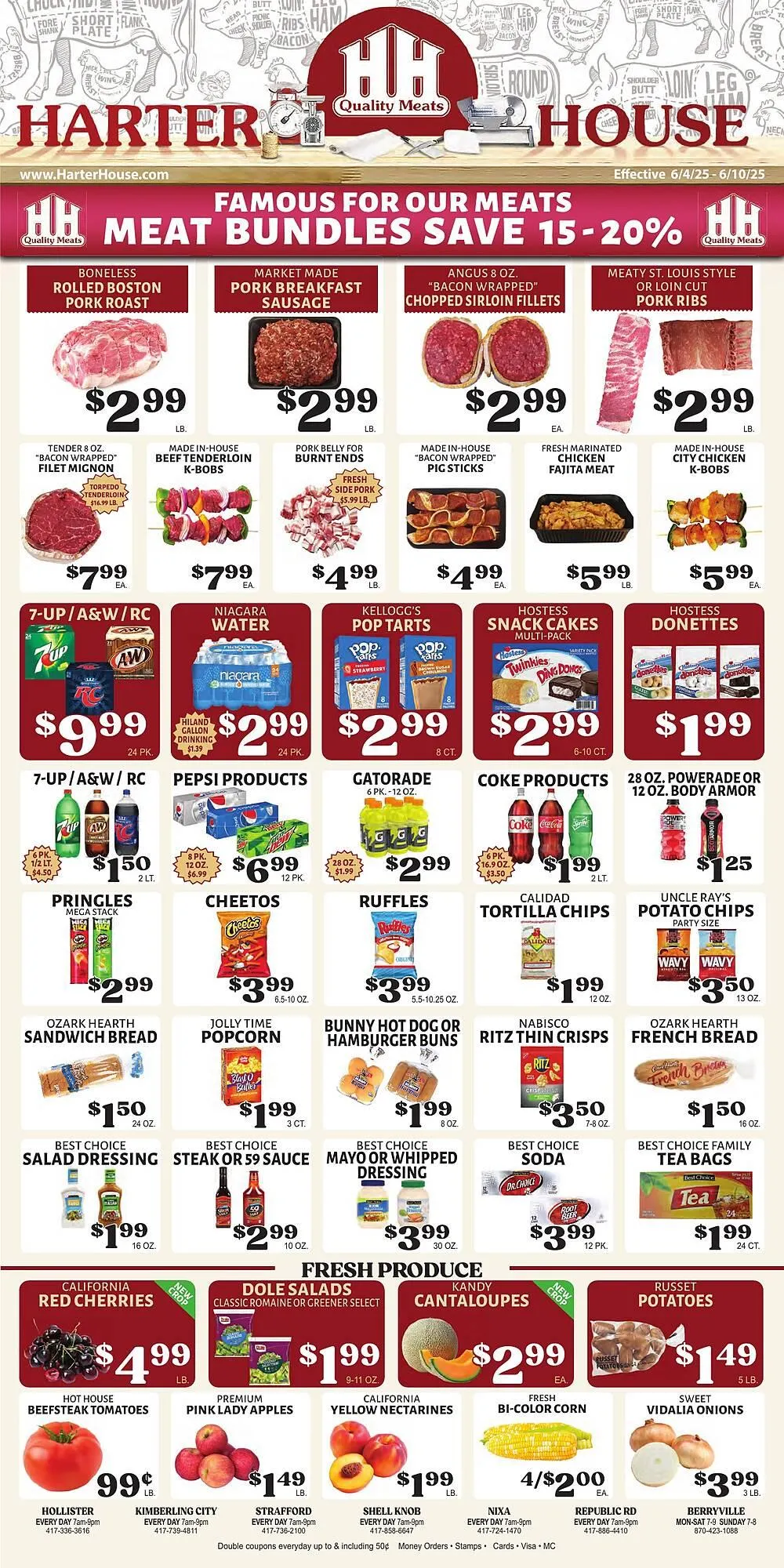 Weekly ad Harter House Weekly Ad from June 4 to June 10 2025 - Page 1