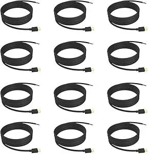 STANLEY 31939 Grounded 3-Wire Replacement Cord, Black