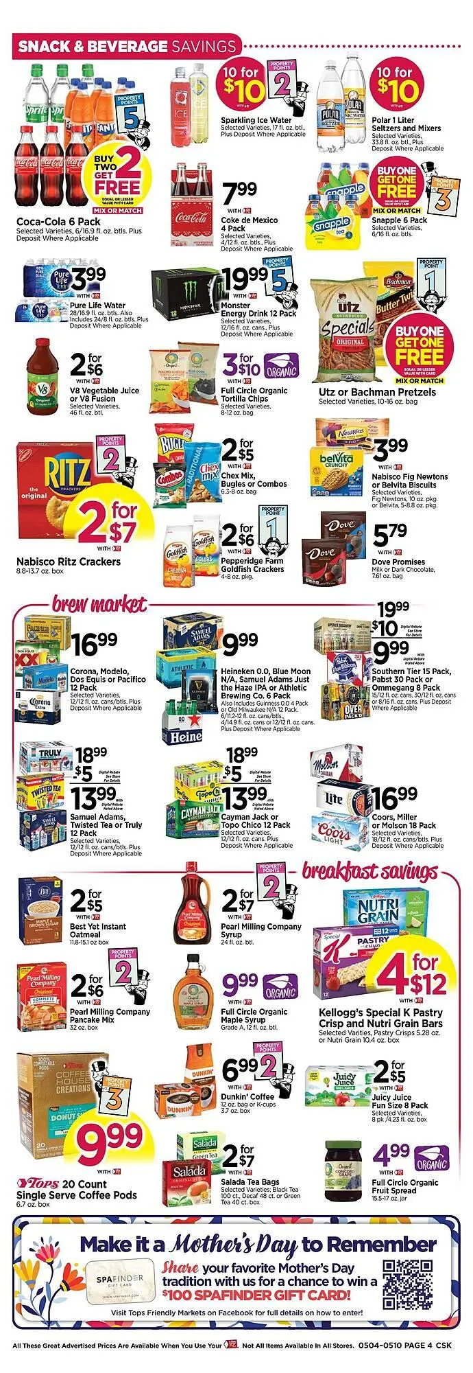 Weekly ad Tops Weekly Ad from May 7 to May 13 2025 - Page 4