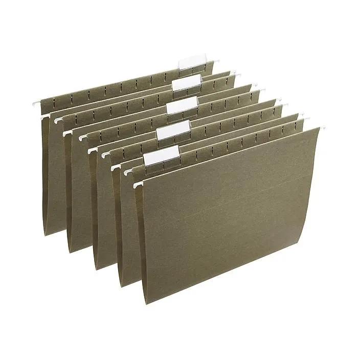 Staples® 100% Recycled Hanging File Folders,