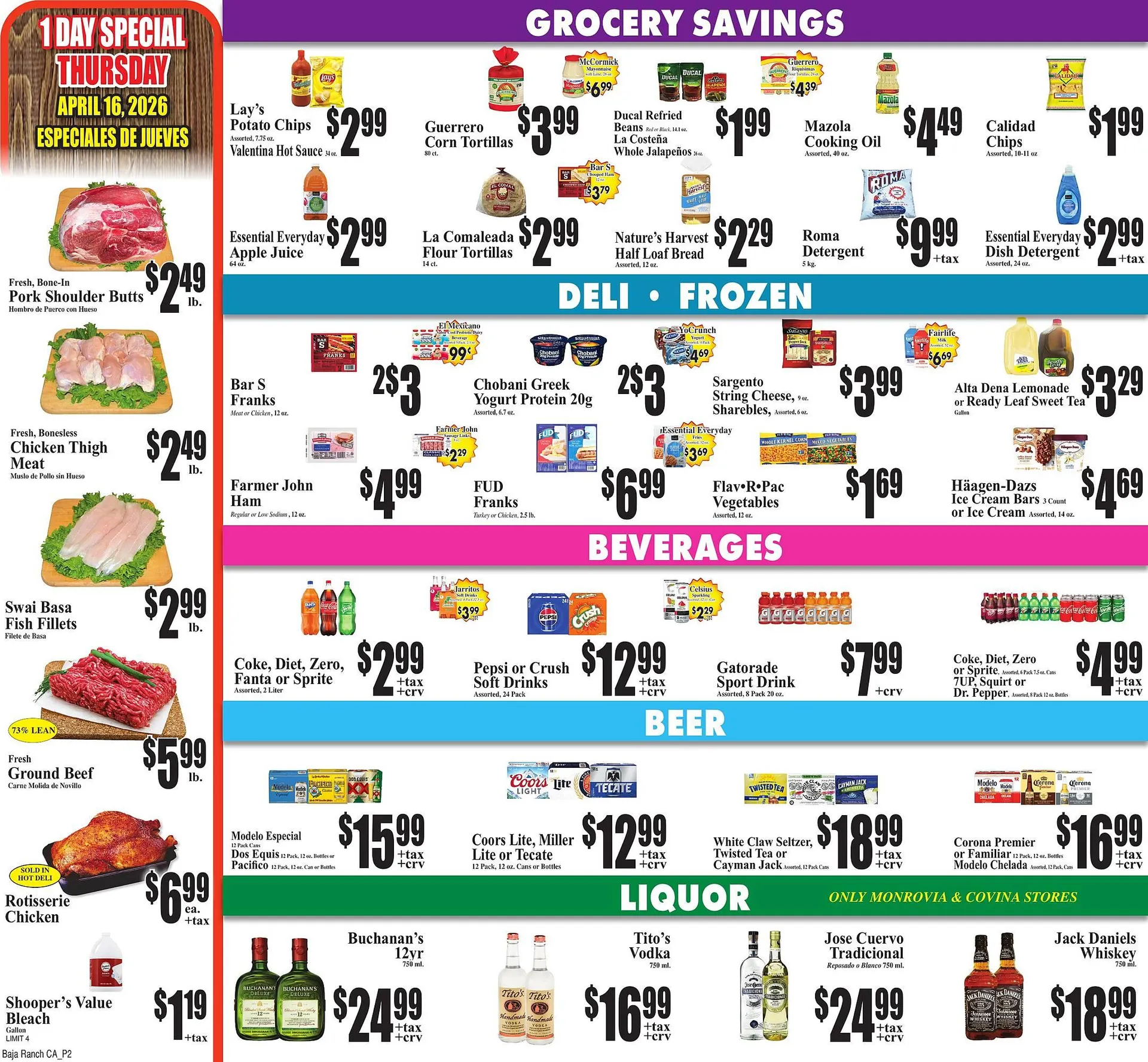 Weekly ad Baja Ranch weekly ad from April 15 to April 21 2026 - Page 2
