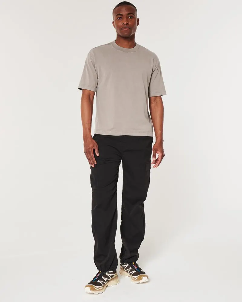 Heavyweight Boxy Crop Crew T-Shirt